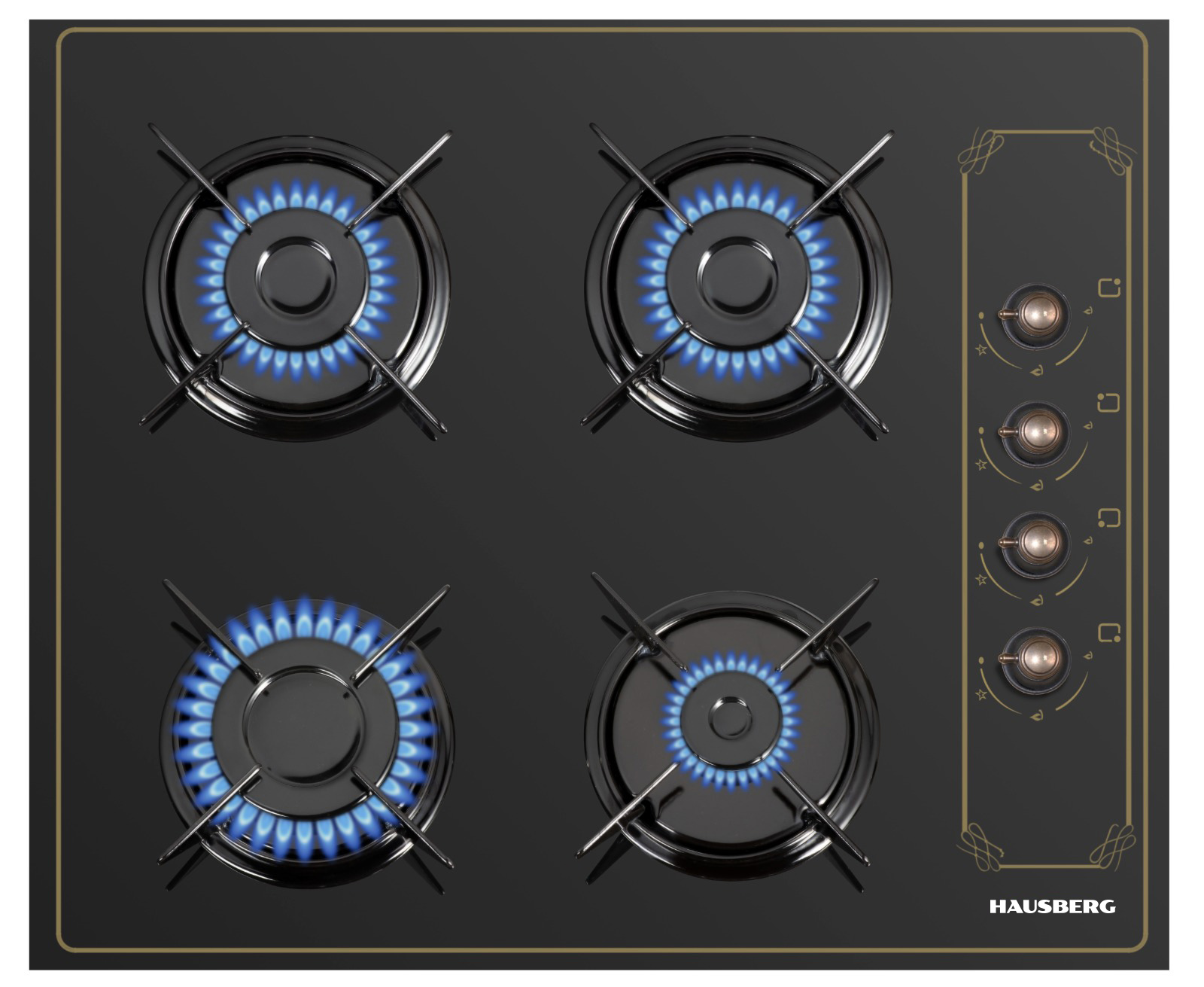 BUILT-IN GAS COOKER RUSTIC